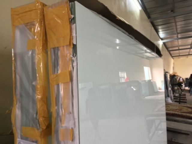 Kính Dán 2 lớp 8.38 mầu trắng sữa